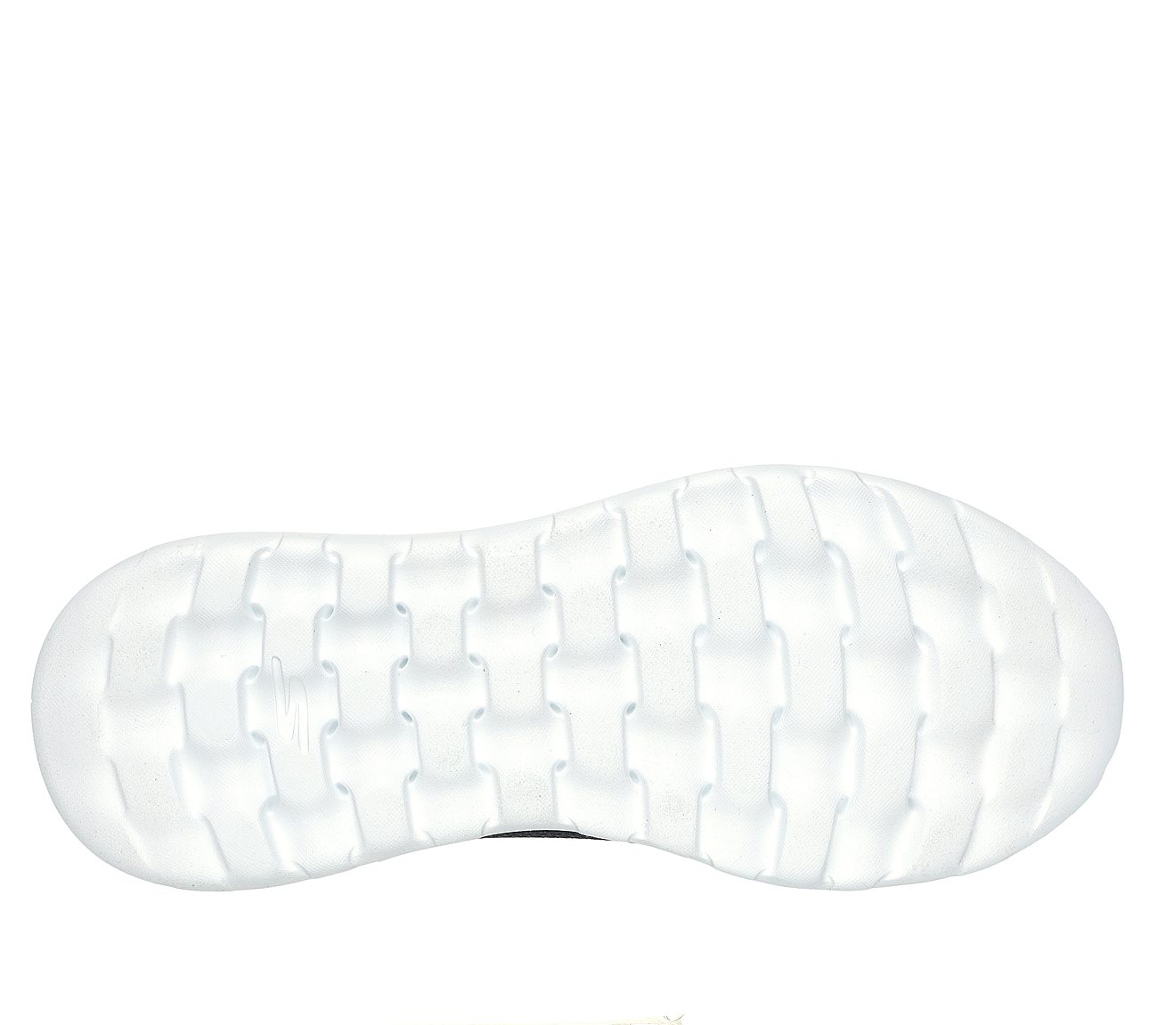 GO WALK MAX- EFFORT, CHARCOAL/ORANGE Footwear Bottom View