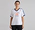 MUMBAI INDIANS V- NECK OVERSIZED TEE, WHITE