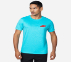 GORUN ELEVATE T-SHIRT, LIGHT BLUE/TURQUOISE Apparel Lateral View