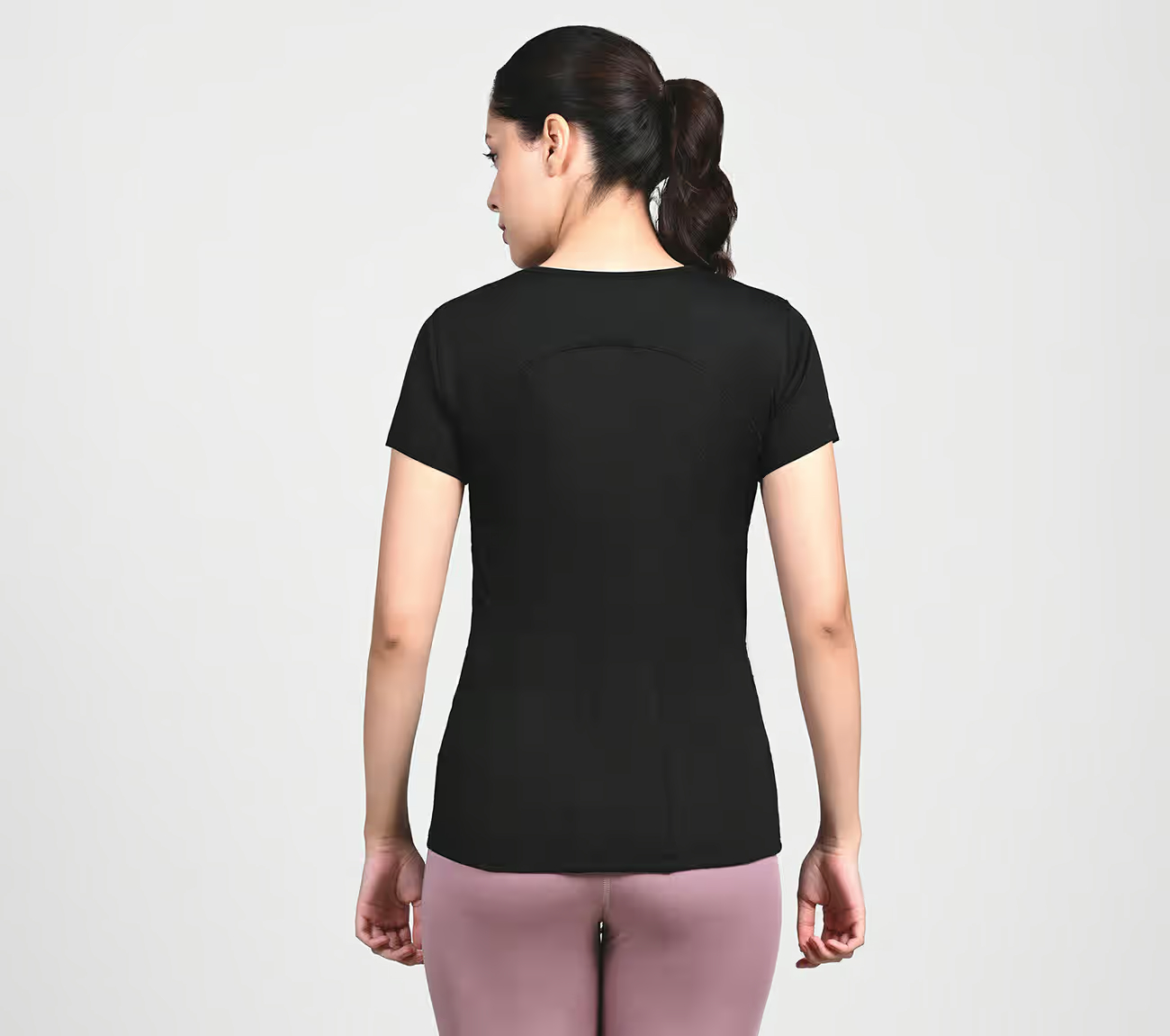 MESH DETAILED PERFORMANCE TOP,  Apparel Left View