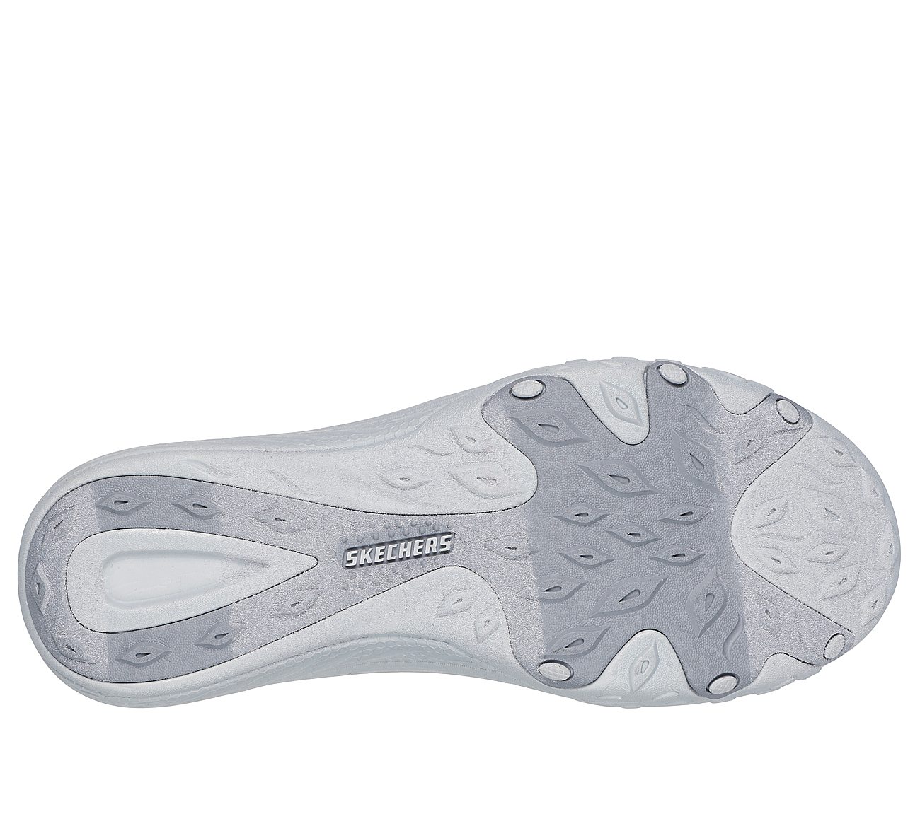 BREATHE EASIER - SUITS HER, GREY Footwear Bottom View