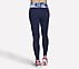 GOWALK SUMMER ROSE HW FL LEGG, NAVY Apparel Top View