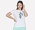 DIAMOND BUTTERFLY SHADOW T-SHIRT, WWWHITE Apparel Lateral View