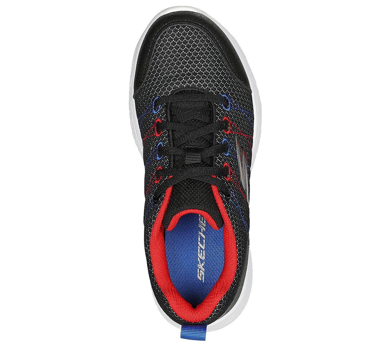 SNAP SPRINTS 2.0 - VARGON, BLACK/RED/BLUE Footwear Top View