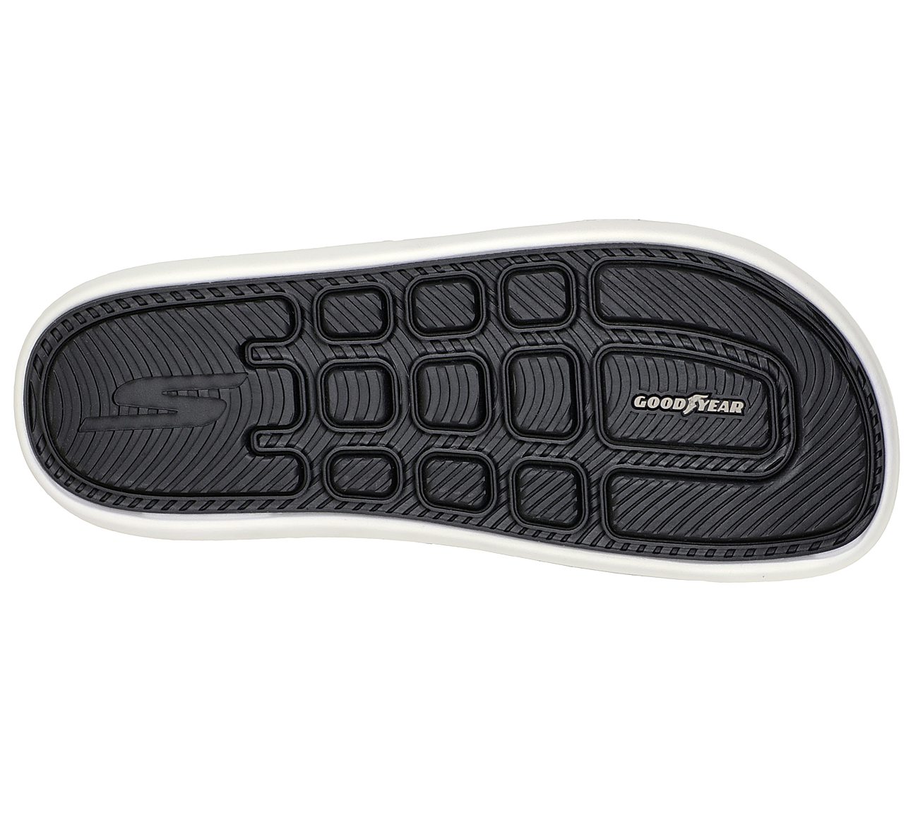 HYPER SLIDE - PAWSOME, WHITE/MULTI Footwear Bottom View