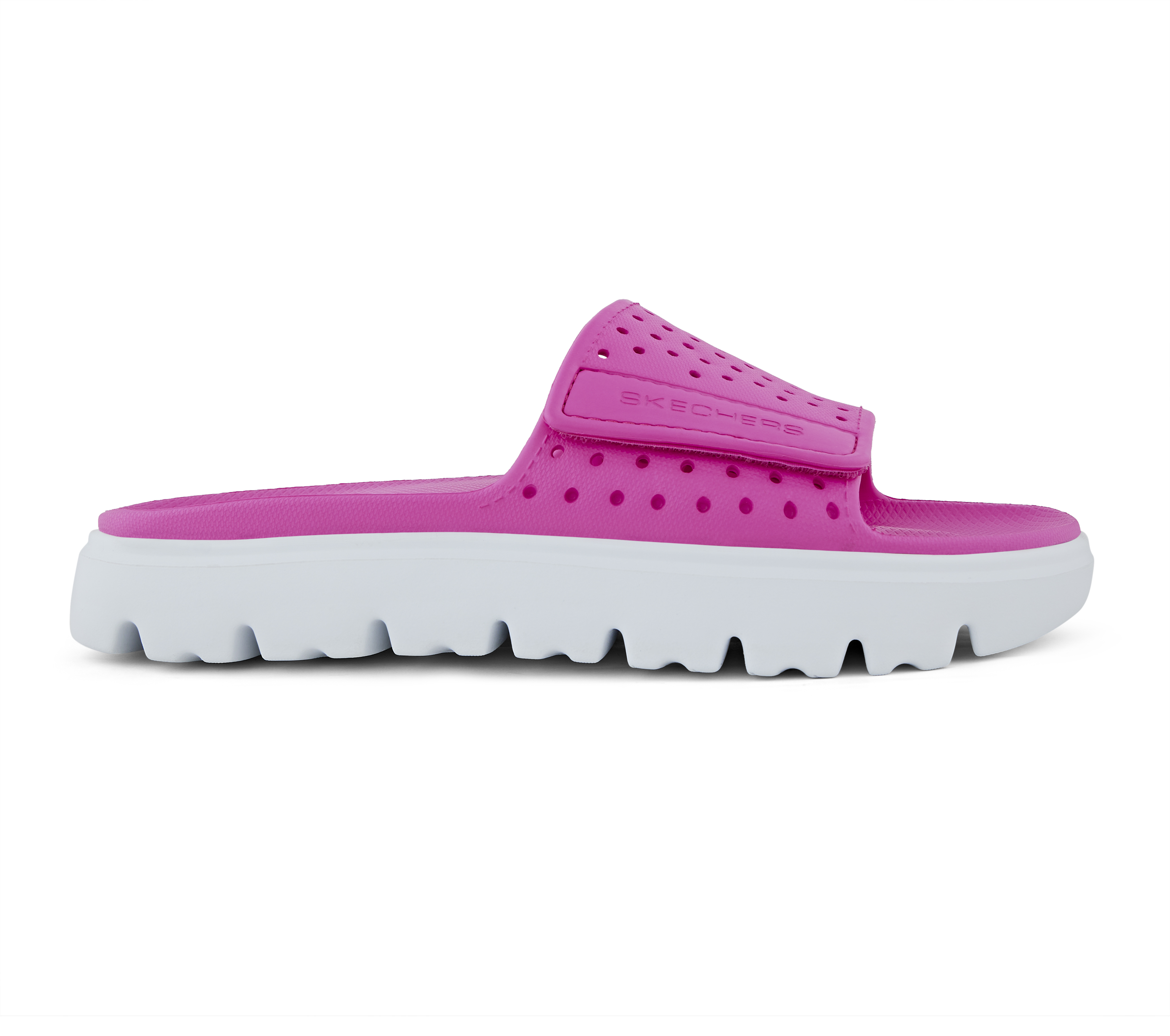 FOAMIES TOP-LEVEL-PEACHY VIBE, HHOT PINK Footwear Right View