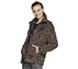 BOBS SPOT PRINT SHERPA JACKET, BROWN/MULTI Apparels Bottom View