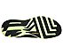 GO RUN PURE 2, BLACK/LIME Footwear Bottom View