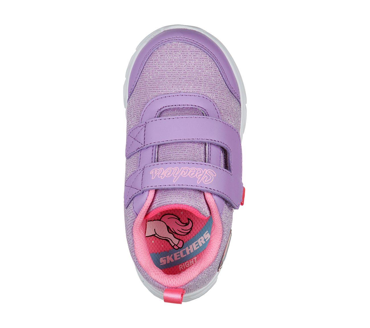 COMFY FLEX - TEAM CAPTAIN, LAVENDER/PINK Footwear Top View