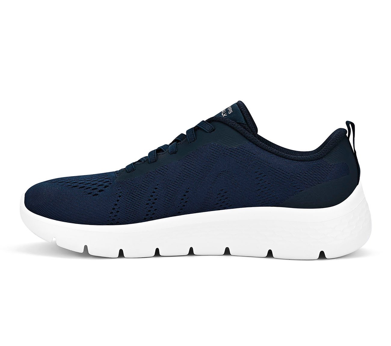 GO WALK FLEX, NAVY/LAVENDER Footwear Left View