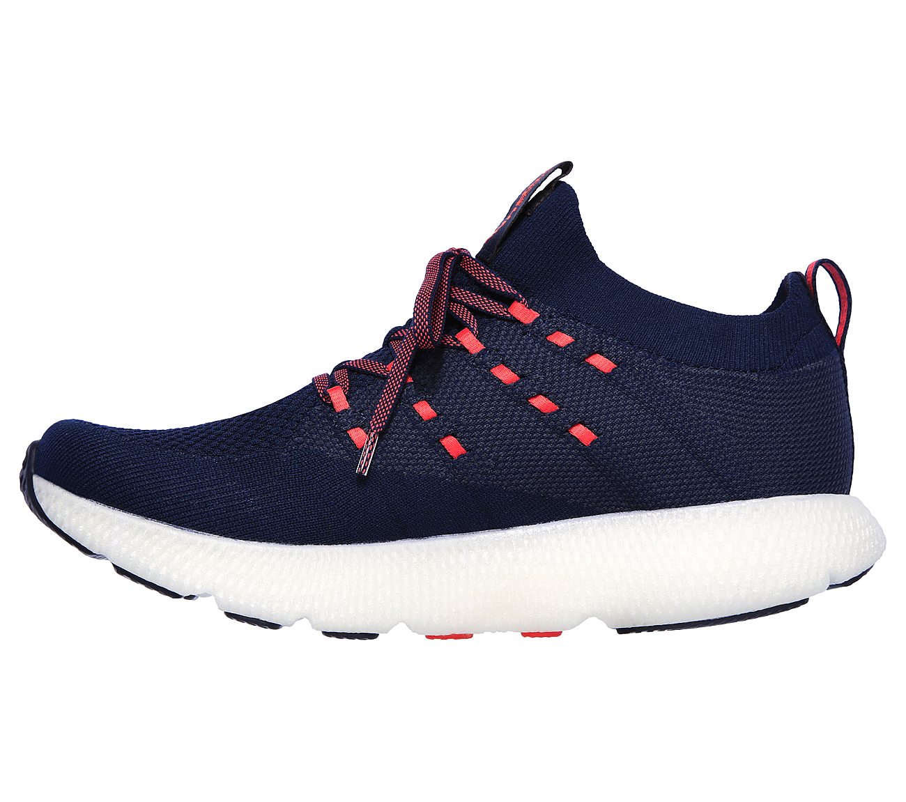 GO RUN 7 -, NAVY/PINK Footwear Left View