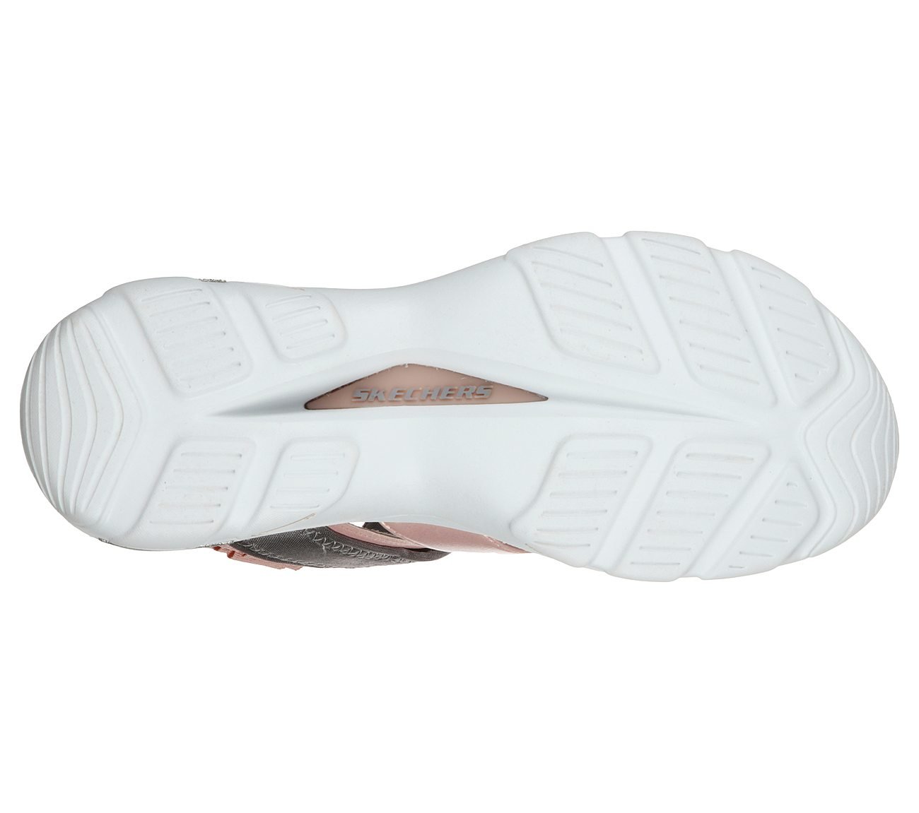 CLOUD ULTRA - NOVA CHICK, PINK/GREY Footwear Bottom View