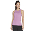 DIAMOND BLISSFUL TANK, PURPLE/HOT PINK Apparels Lateral View