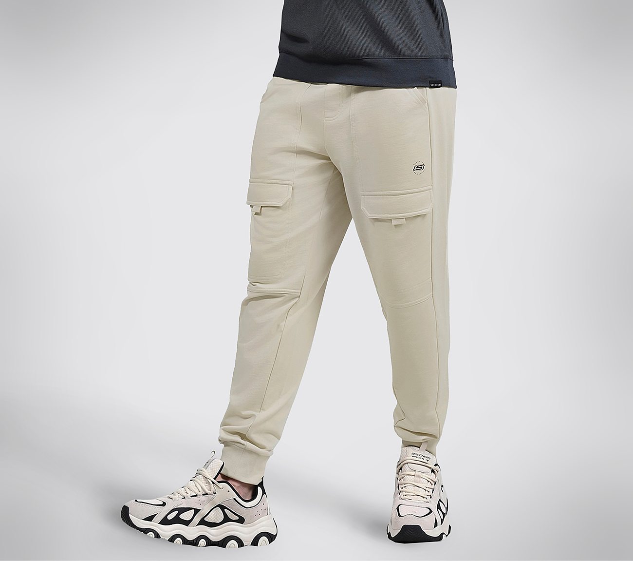 OASIS CARGO BTM, OFF WHITE/GREY Apparels Right View