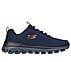 GLIDE-STEP - FASTEN UP, NAVY/BLACK Footwear Lateral View