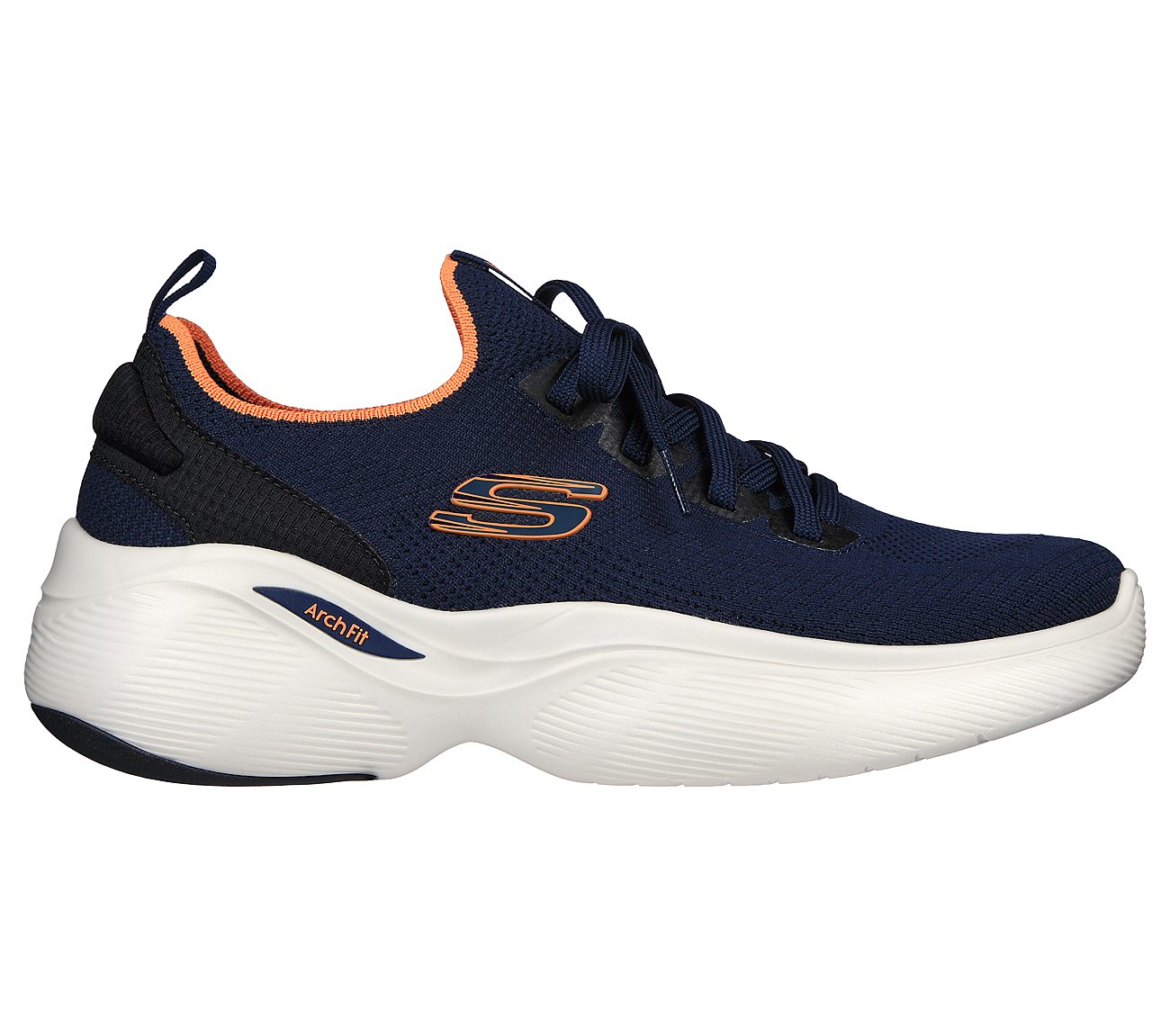 ARCH FIT INFINITY - STORMLIGH, NAVY/ORANGE Footwear Lateral View