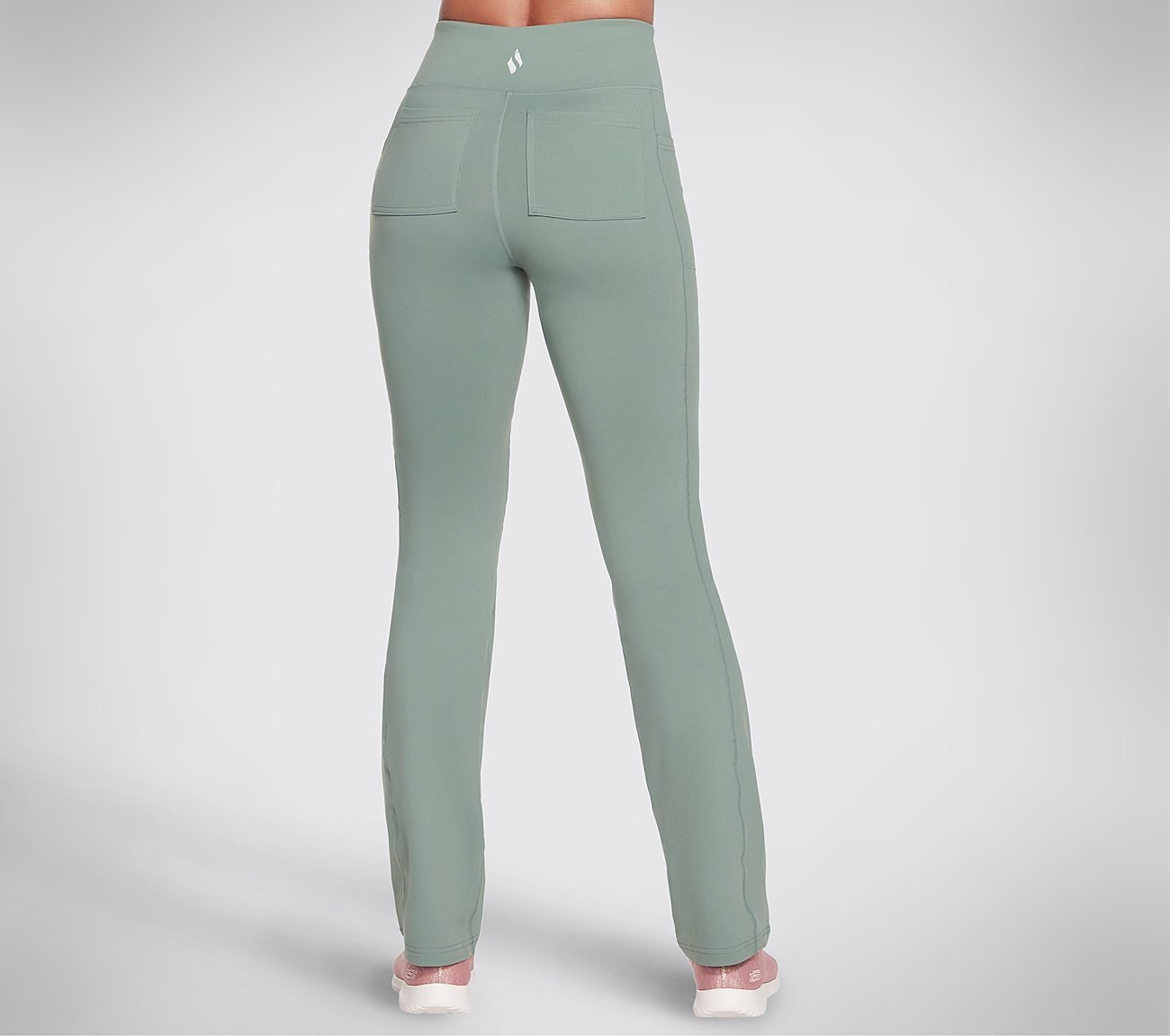 GOWALK PANT JOY, LIGHT GREEN Apparel Top View