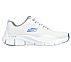 FLEX COMFORT, WHITE/BLUE Footwear Lateral View