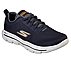 GO WALK EVOLUTION ULTRA-INTER, NAVY/ORANGE Footwear Lateral View