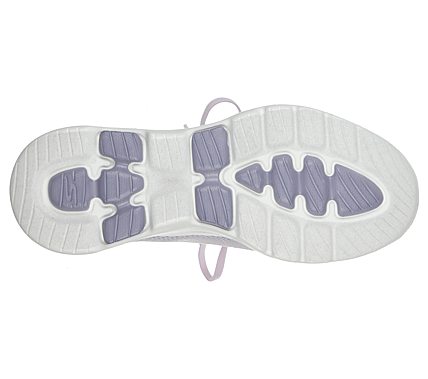 GO WALK 5 - UPRISE, LAVENDER Footwear Bottom View