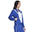 SKECH SWEATS FLEECE CHEVRON J, GUN METAL/ROYAL
