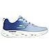 GO RUN SWIRL TECH SPEED, BLUE/LIGHT BLUE Footwear Lateral View