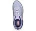 MAX CUSHIONING HYPER BURST, LAVENDER Footwear Top View