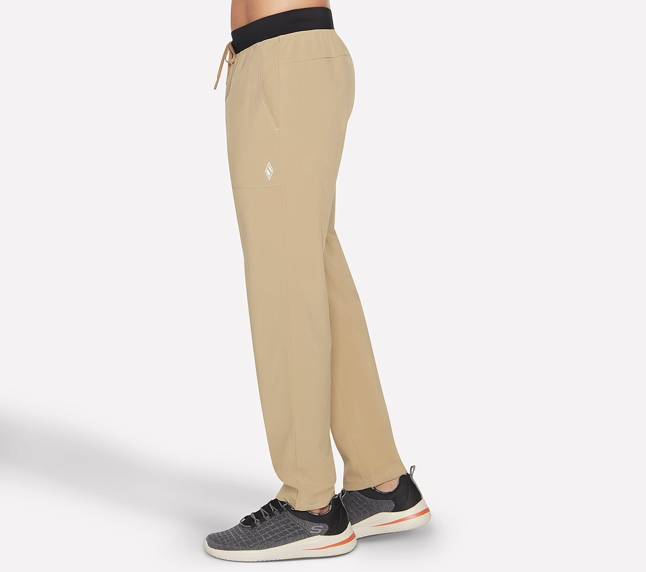 THE GOWALK PANT MOTION, NATURAL/BROWN Apparels Bottom View