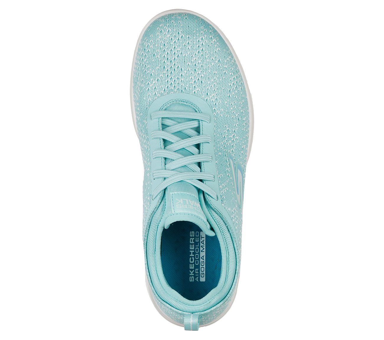 GO WALK EVOLUTION ULTRA-MIRAB, TURQUOISE Footwear Top View