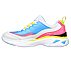 ENERGY RACER-SHE'S ICONIC, WHITE/BLUE/PINK Footwear Left View