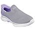 GO WALK 7 - MIA, GREY/LAVENDER Footwear Right View