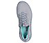 D'LUX WALKER, GREY/MINT Footwear Top View