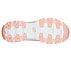 D'LITES-FRESH AIR, PINK/MULTI Footwear Bottom View