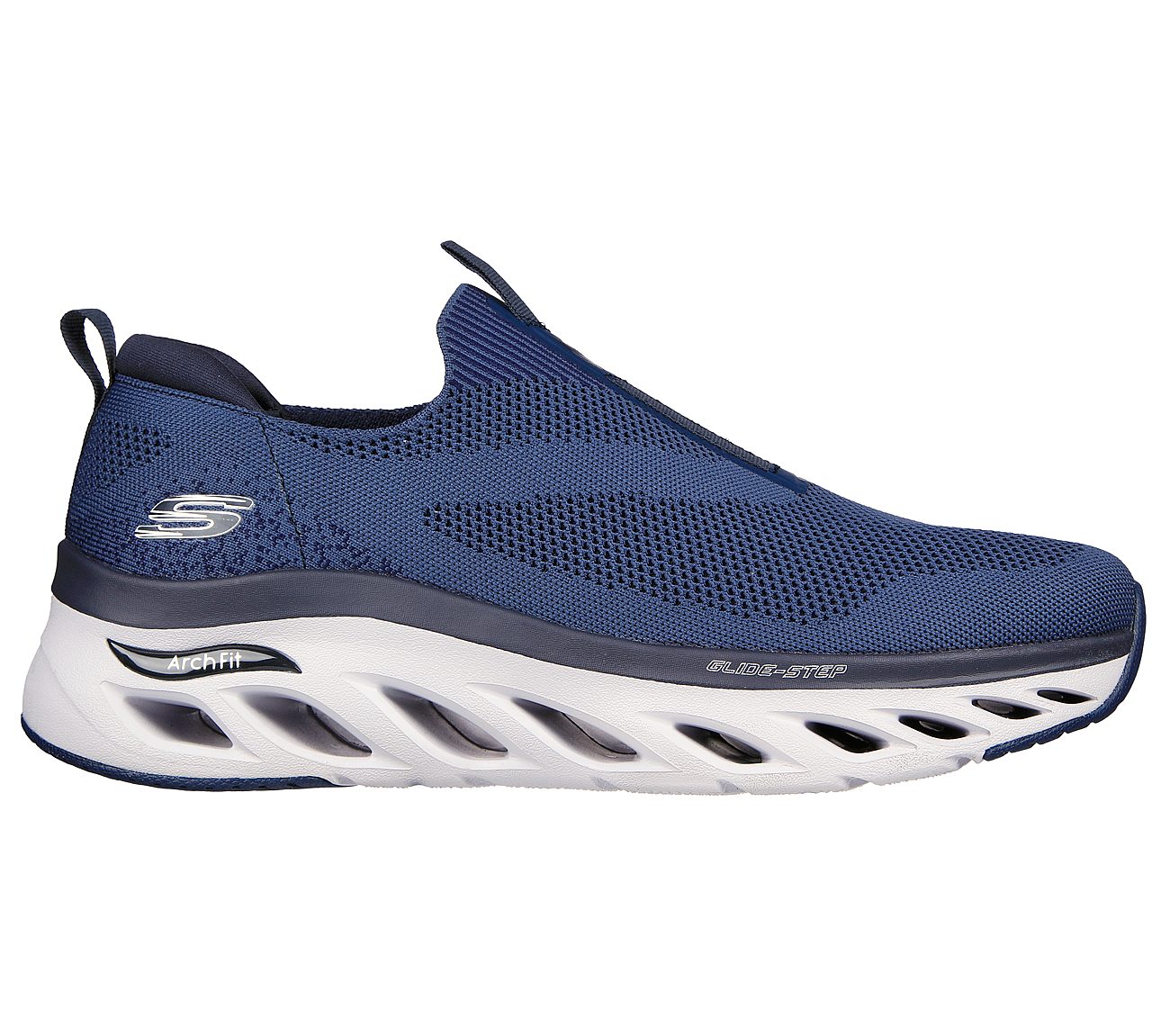 ARCH FIT GLIDE-STEP - NODE, NNNAVY Footwear Lateral View
