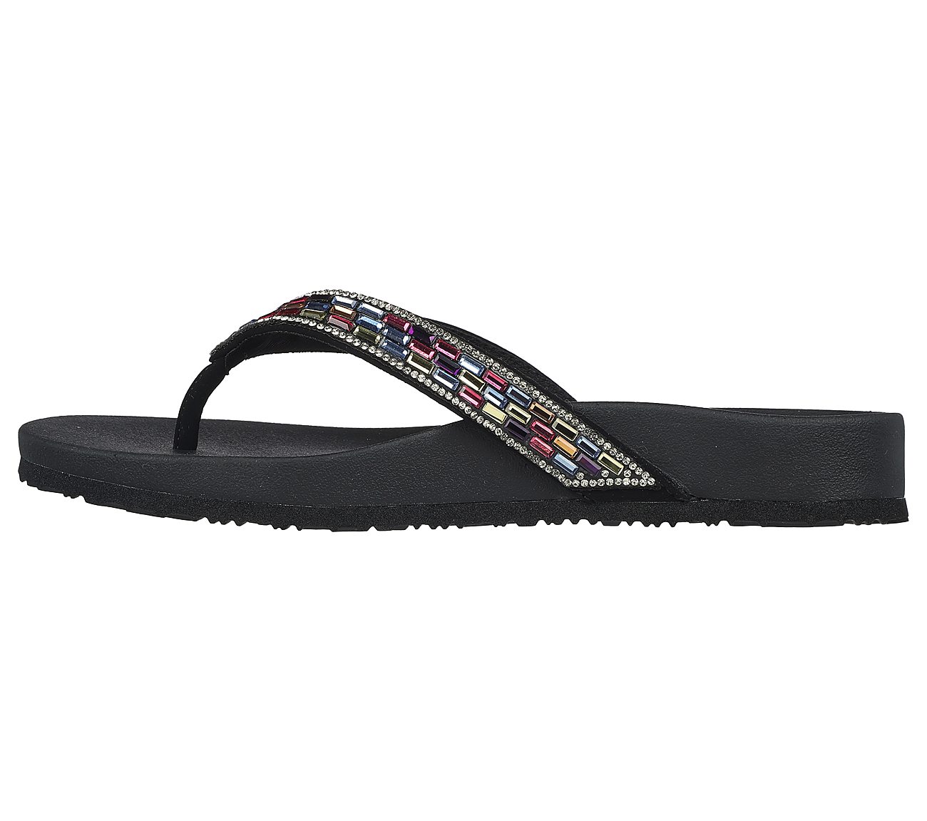 ARCH FIT MEDITATION, BLACK/MULTI Footwear Left View