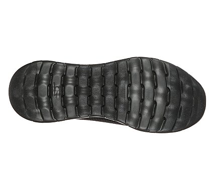 GO WALK MAX - MODULATING, BBLACK Footwear Bottom View