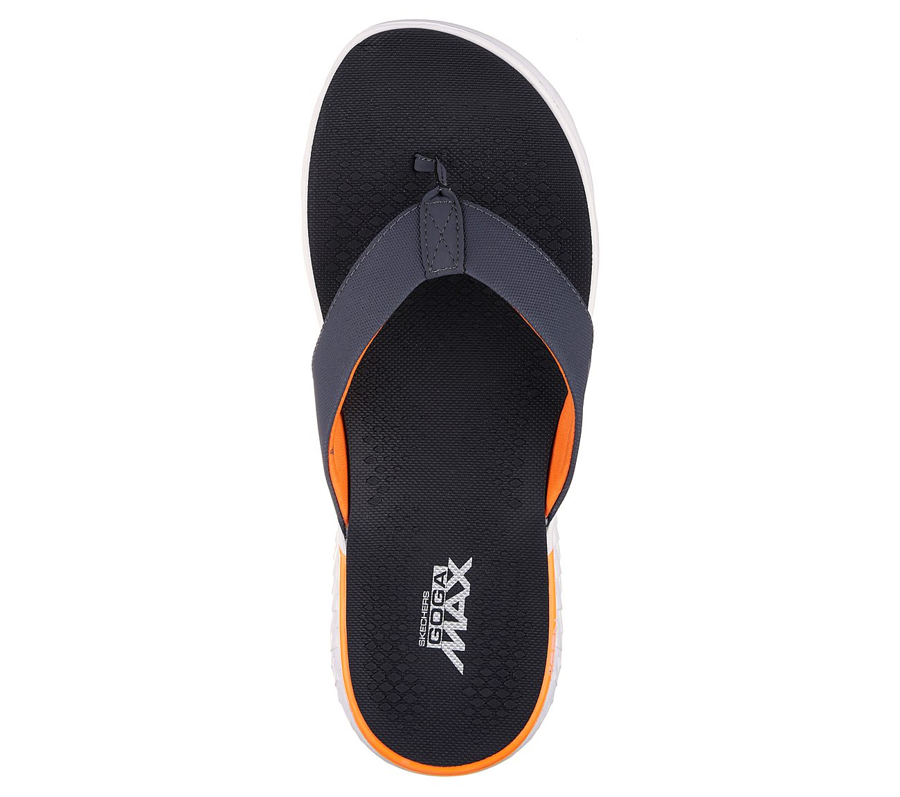 ON-THE-GO 400 - SHORE, CHARCOAL/ORANGE Footwear Top View