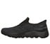GO WALK MASSAGE FIT, BLACK Footwear Right View