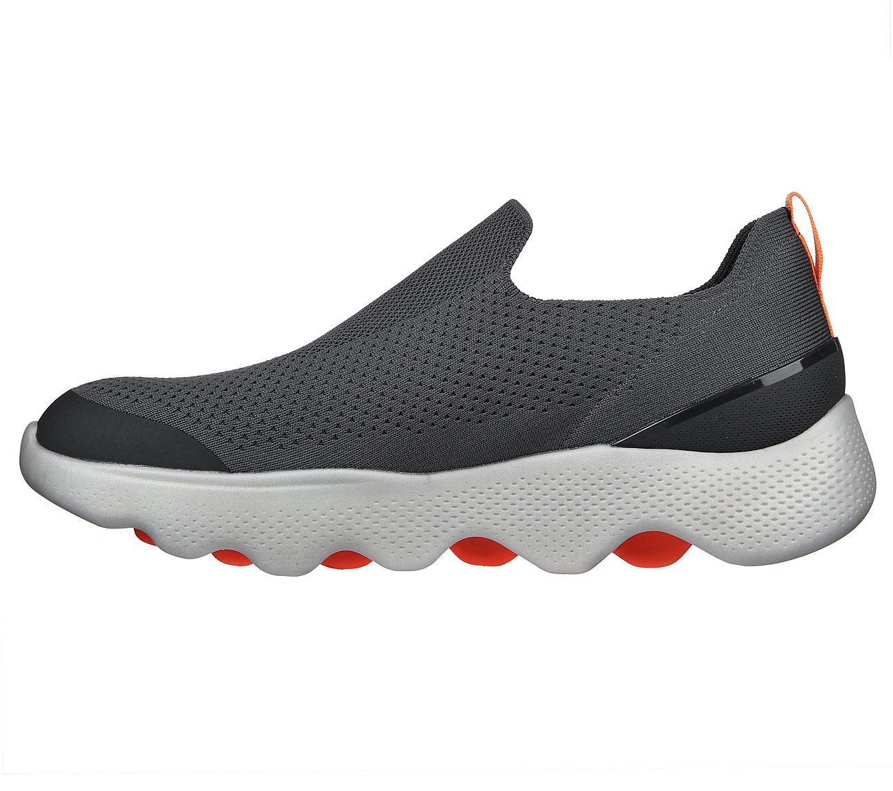 GO WALK MASSAGE FIT - TIDAL, CCHARCOAL Footwear Left View