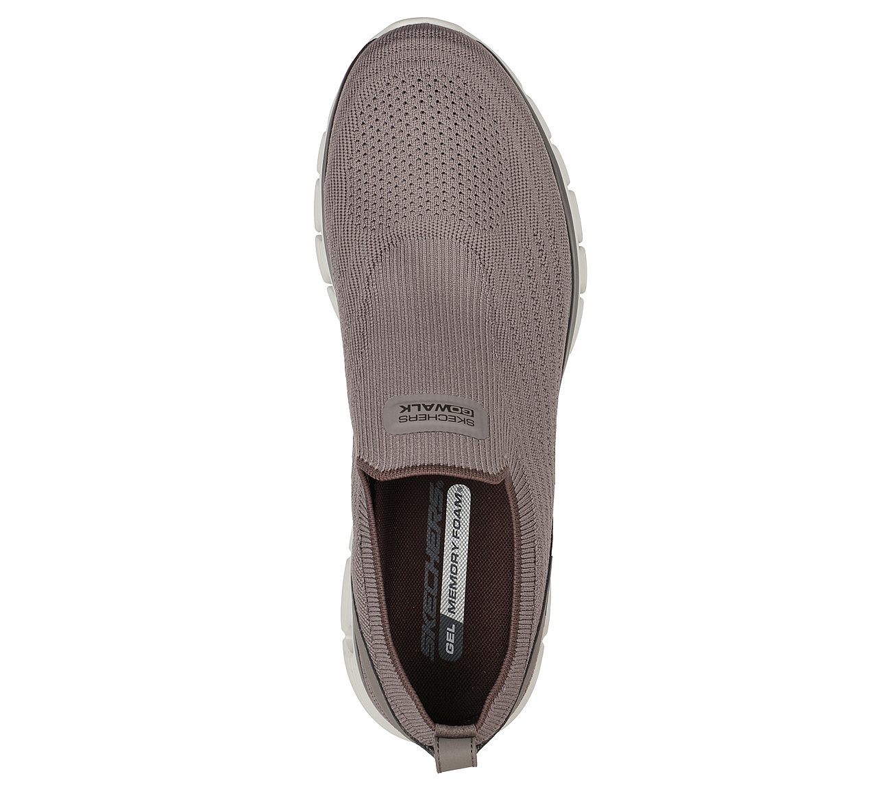 GO WALK GLIDE-STEP FLEX, TTAUPE Footwear Top View