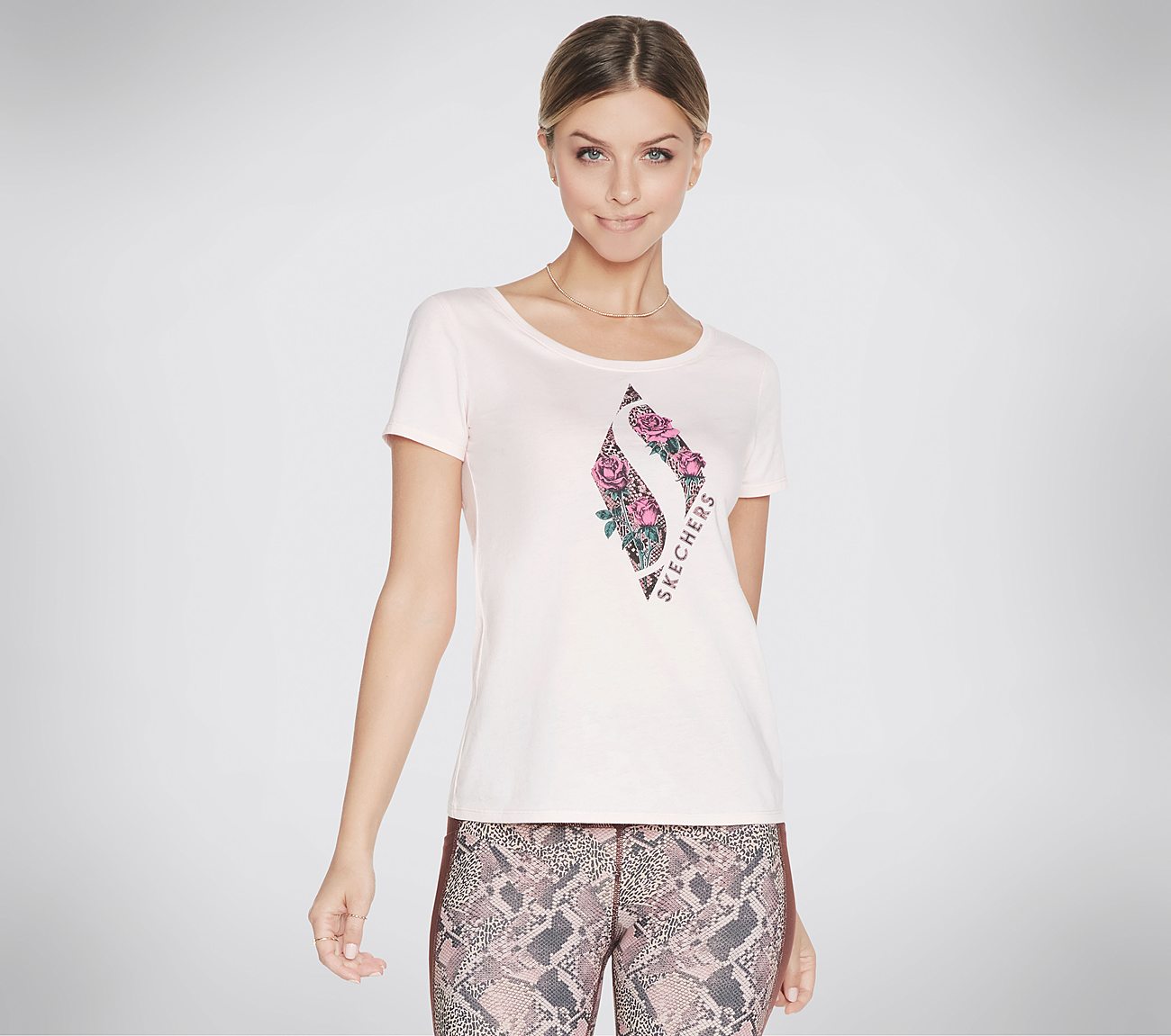 ROSE SNAKE BALLET, LLIGHT PINK Apparels Lateral View