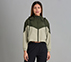 COLOR BLOCKED JACKET, BROWN/OLIVE