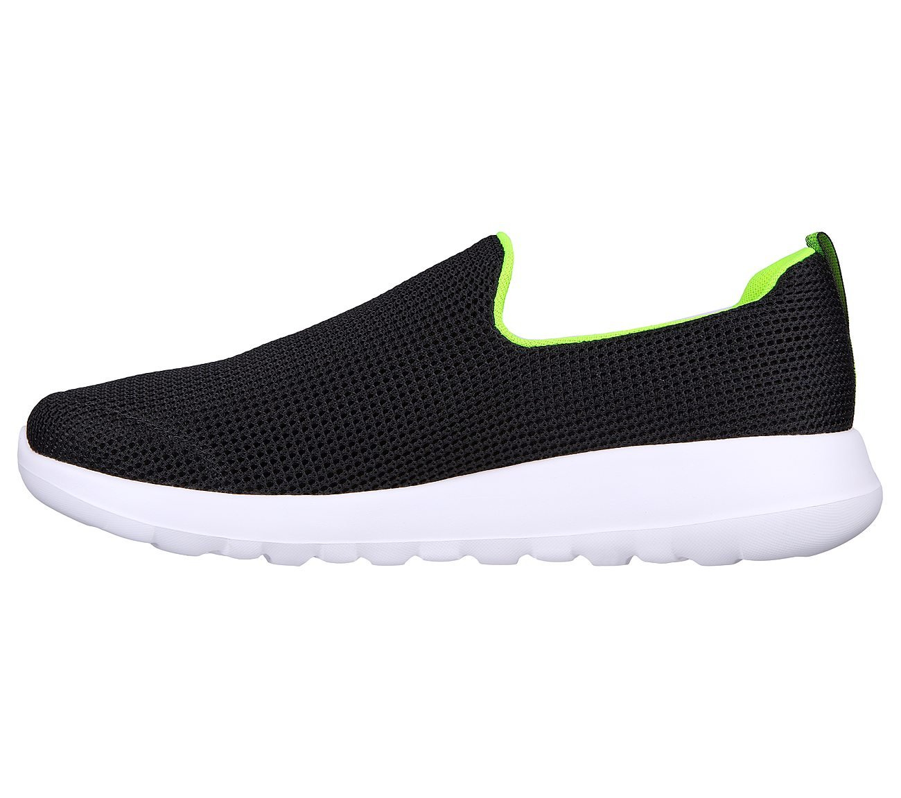 Skechers Black/Lemon Go Walk Max Deed Mens Slip On Shoes - Style ID ...