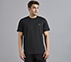 SKECHERS BACK LOGO TEE, BLACK