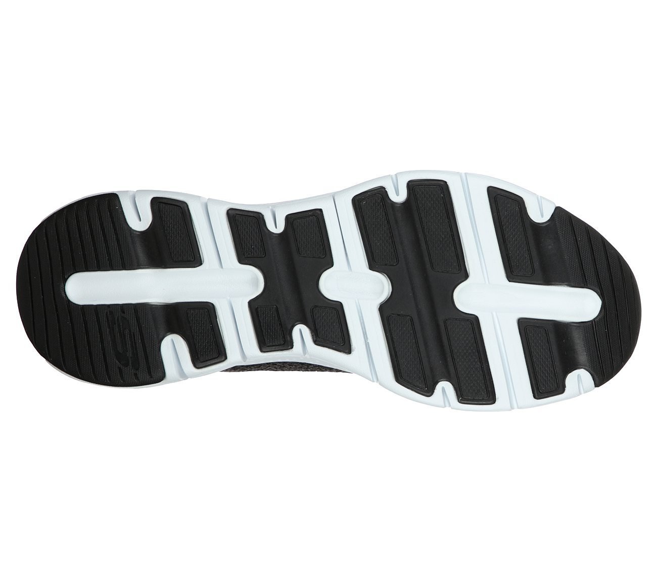 ARCH FIT - PARADYME, BLACK/WHITE Footwear Bottom View