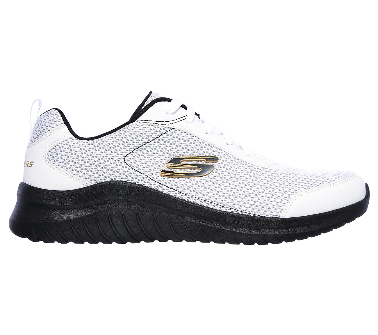 ULTRA FLEX 2.0 - LITEWILDE, WHITE/BLACK/GOLD Footwear Right View