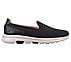 GO WALK 5 - OCEAN SPARKLE, BLACK/LIGHT PINK Footwear Lateral View