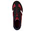 ZINGER, RED/BLACK Footwear Top View