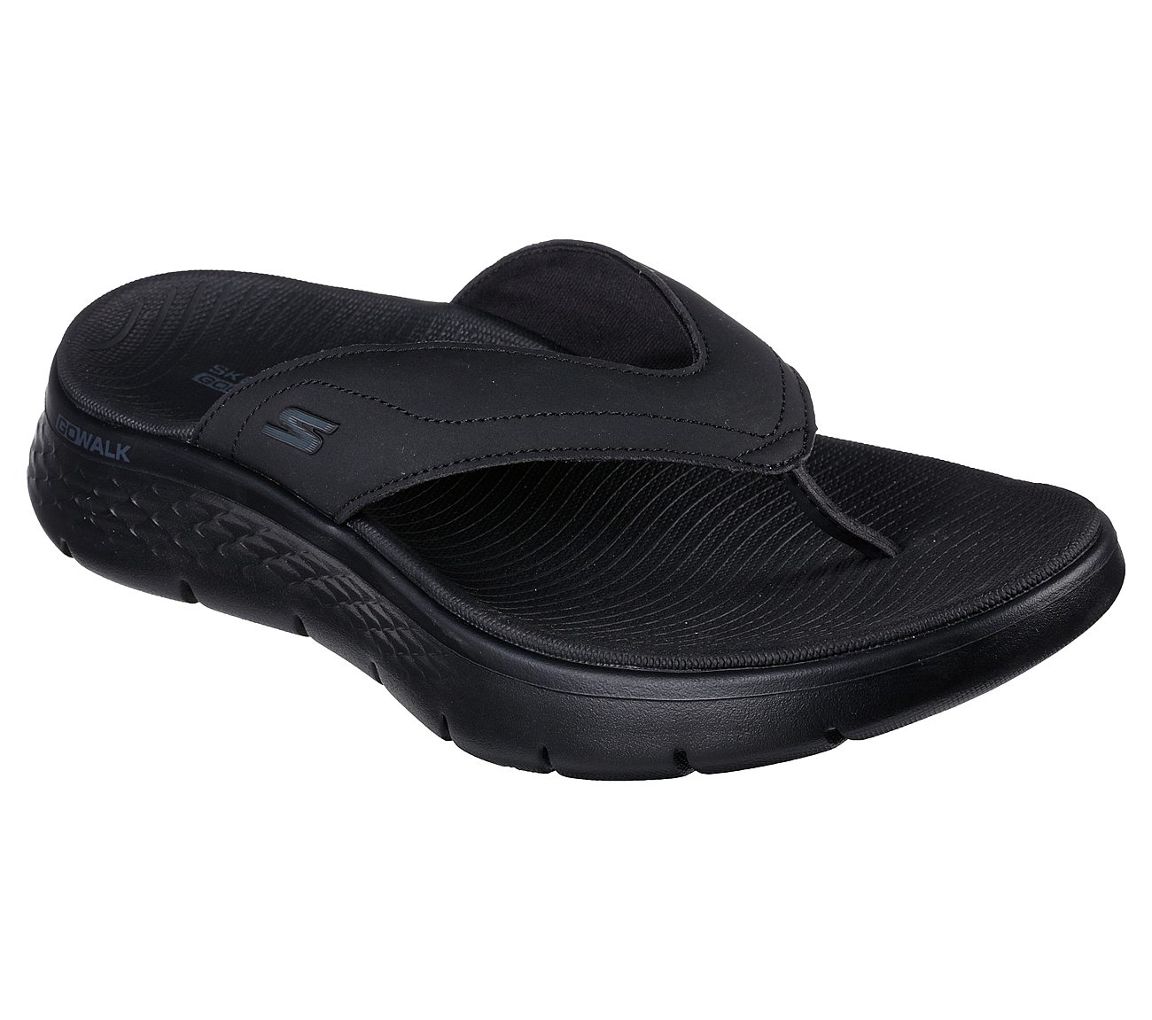 GO WALK FLEX SANDAL - VALLEJO, BBLACK Footwear Right View