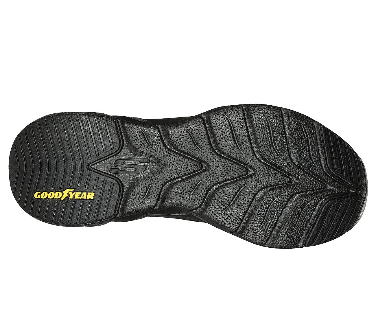 ARCH FIT GLIDE-STEP - KRONOS, BBLACK Footwear Bottom View